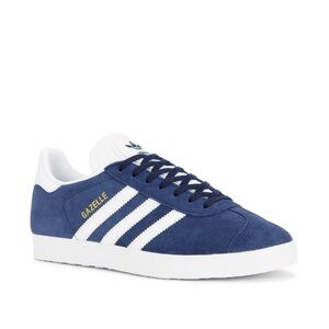Adidas Gazelle Navy and White Shoes